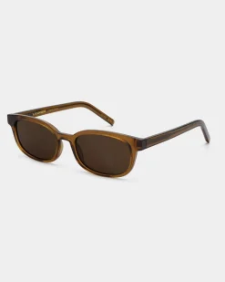 A.Kjaerbede unisex aurinkolasit Charlie, tummanruskea
