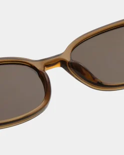 A.Kjaerbede unisex aurinkolasit Charlie, tummanruskea