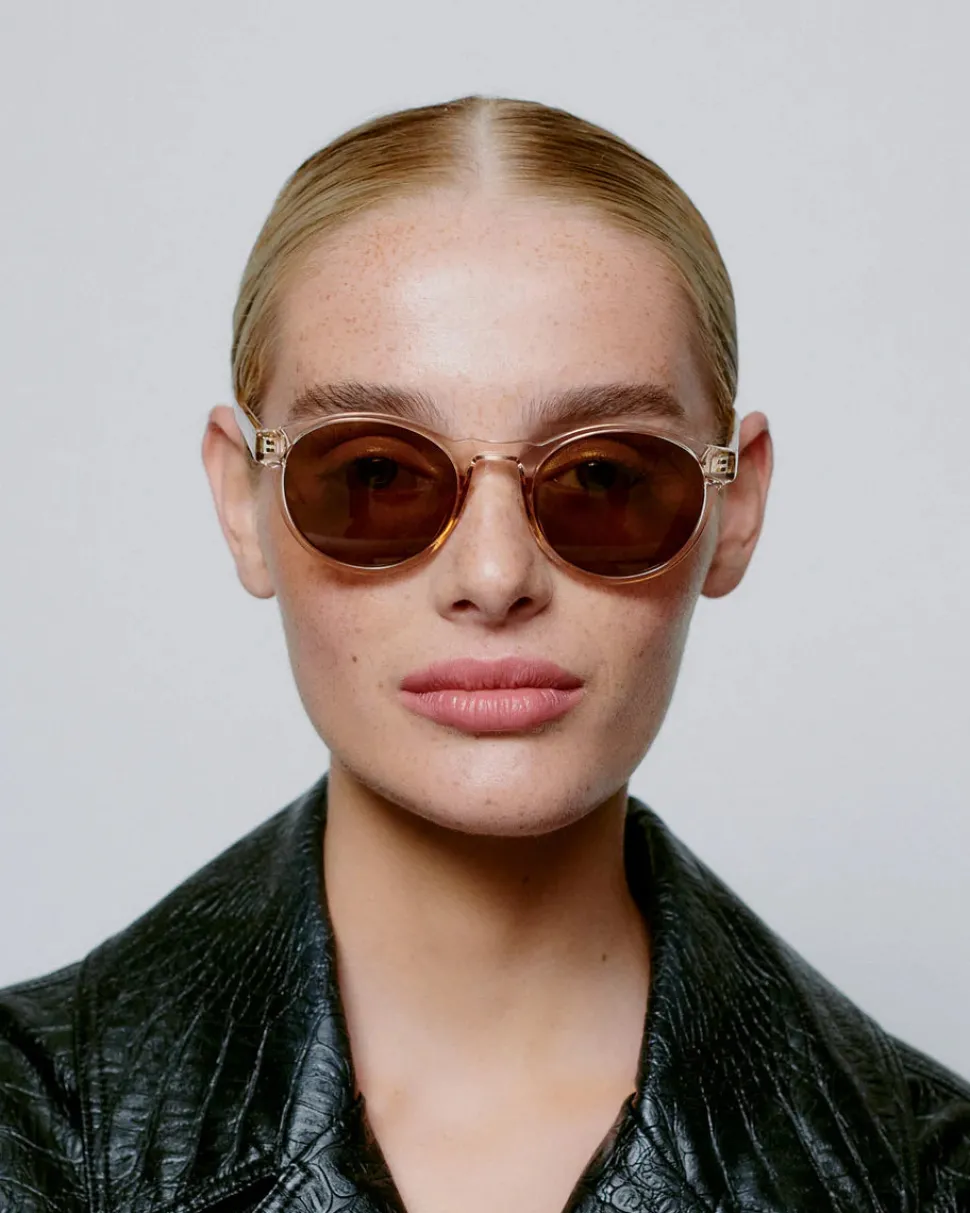 A.Kjaerbede unisex aurinkolasir Marvin, vaalea beige