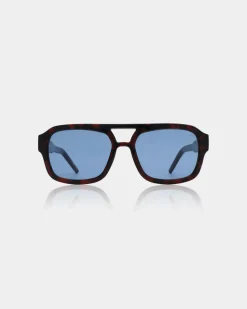 A.Kjaerbede Unisex aurinkolasit Kaya, sininen kuosi