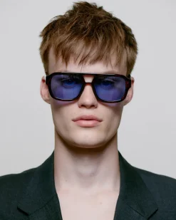 A.Kjaerbede Unisex aurinkolasit Kaya, sininen kuosi