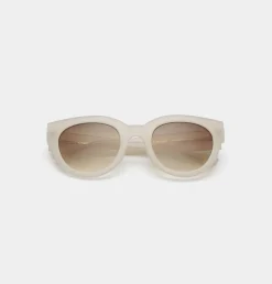 A.Kjaerbede Unisex aurinkolasit Lilly, vaalea beige