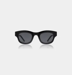 A.Kjaerbede Unisex Aurinkolasit, LANE Musta