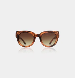 A.Kjaerbede Unisex aurinkolasit Lilly, musta ruutu