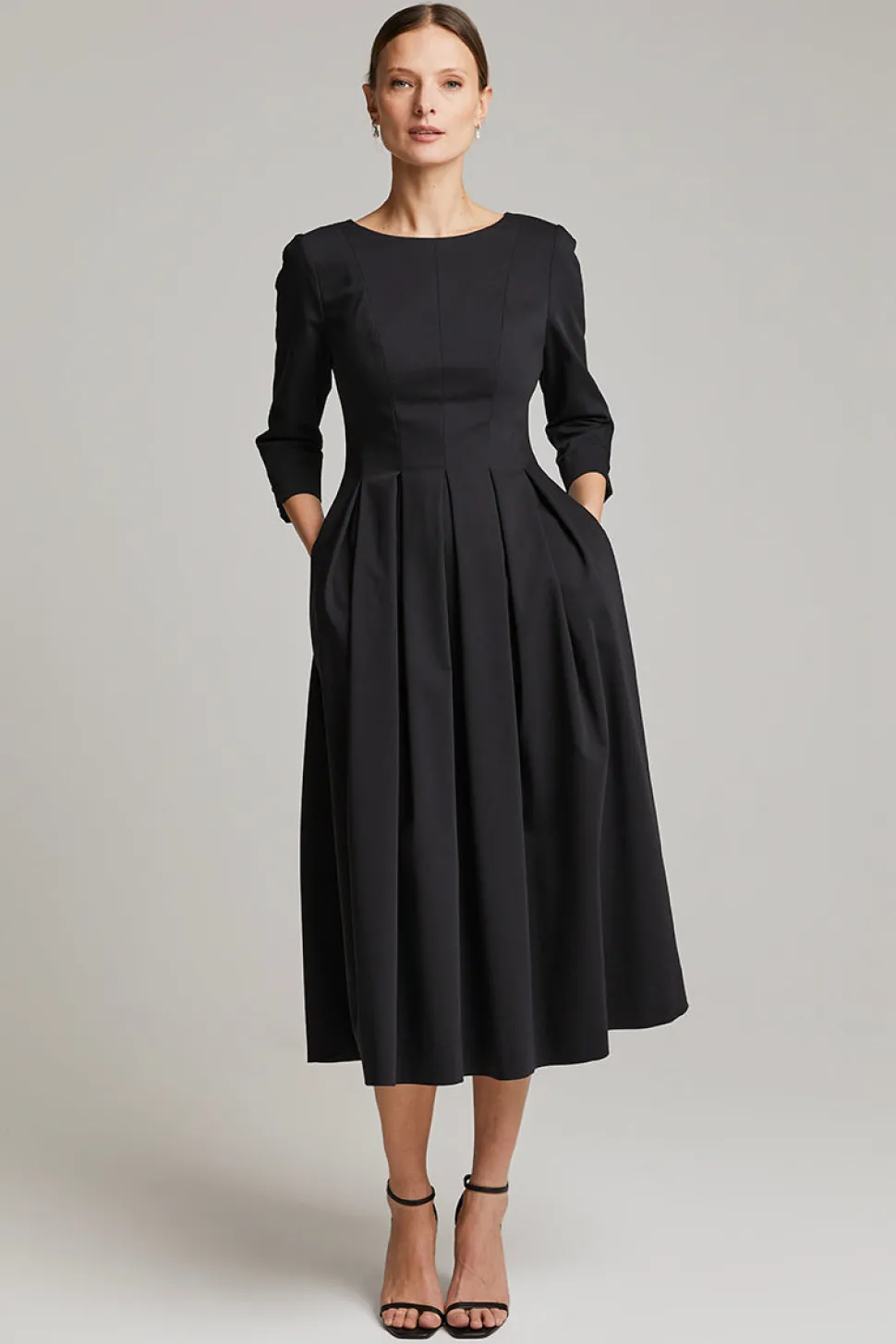 Andiata Naisten Mekko Julitta 3 Dress Musta