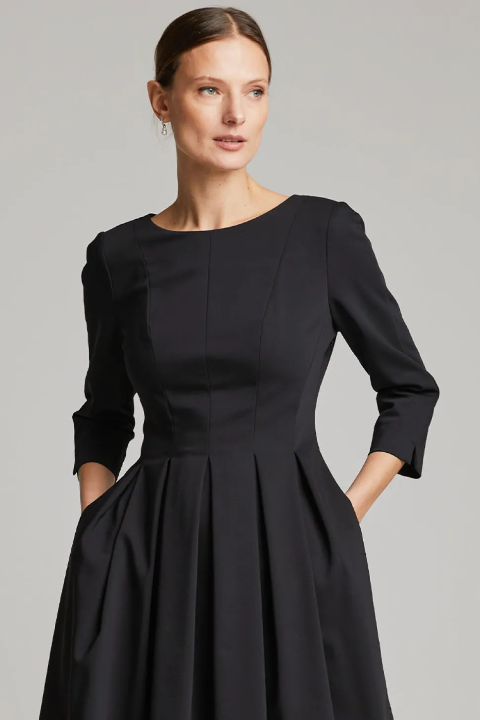 Andiata Naisten Mekko Julitta 3 Dress Musta