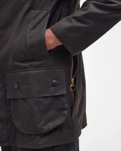 Barbour miesten takki, Classic Beaufort Wax Jacket UNISIZE Khaki