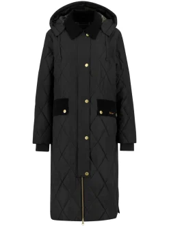 Barbour naisten takki Meredith Quilted Jacket MUSTA