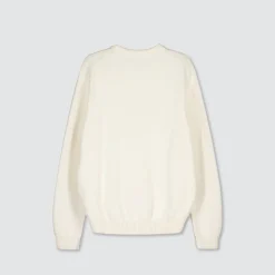 Billebeino miesten neulepaita, FLAG SWEATER Valkoinen