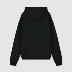 Billebeino unisex huppari, RED BRICK ZIP HOODIE Musta