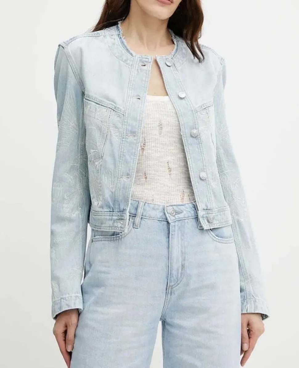 BOSS Orange naisten farkkutakki, DENIM TRUCK JACKET Indigo