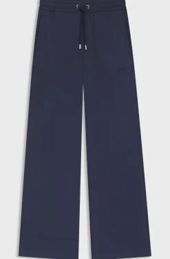 BOSS Orange naisten housut, ENURI JERSEY TROUSERS Tummansininen