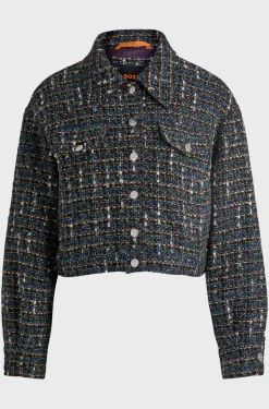 BOSS Orange Naisten Takki, JANDRA JACKET Monivärinen Kuosi