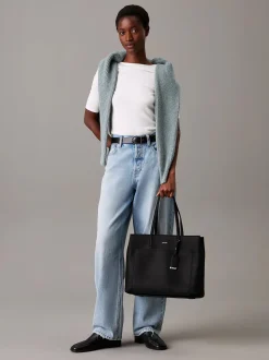 Calvin Klein Accessories laukku, CK MUST MEDIUM SHOPPER Musta