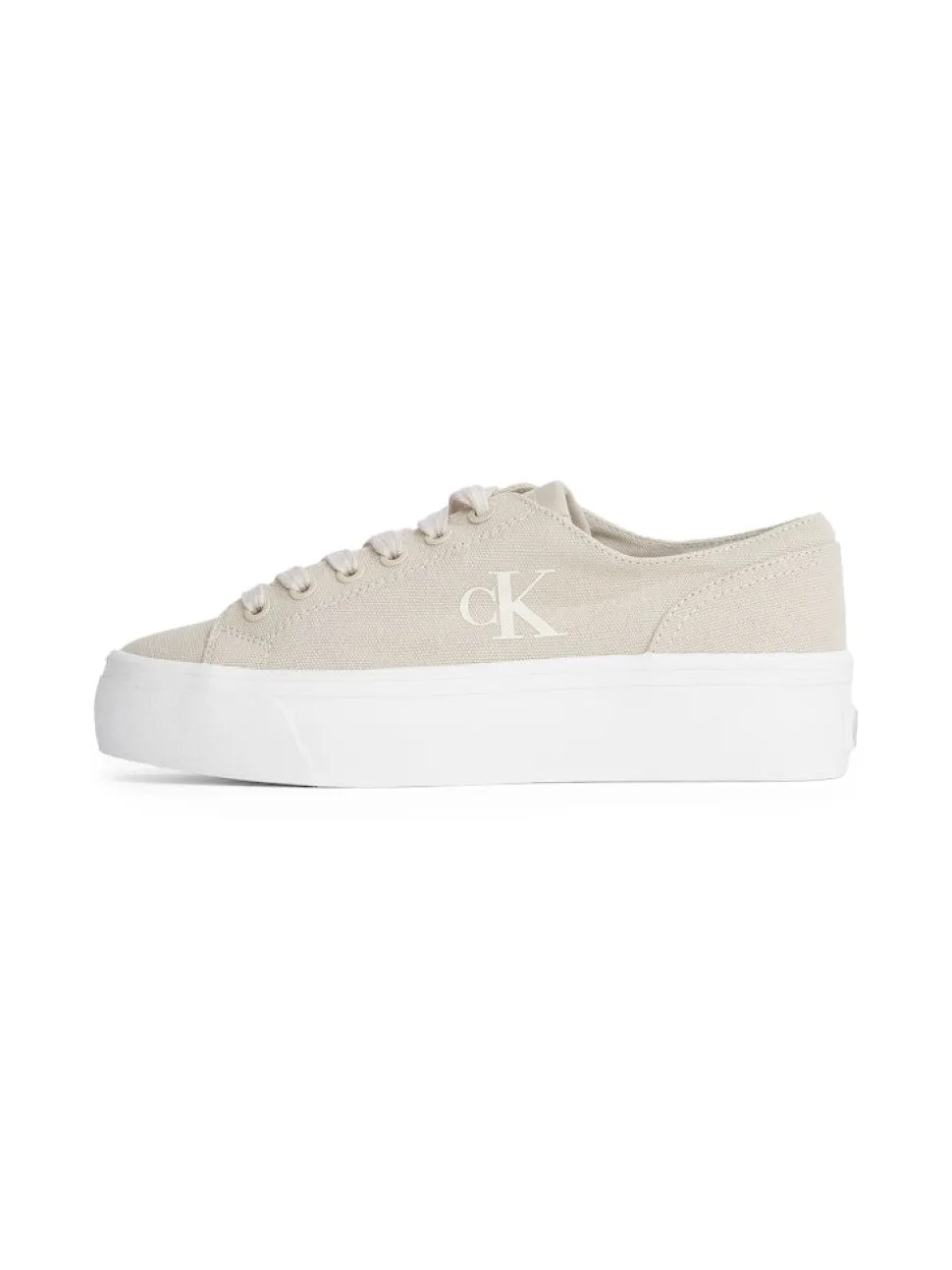 Calvin Klein Accessories naisten kengät, VULC FLATFORM LOW CV MG Vaalea Beige