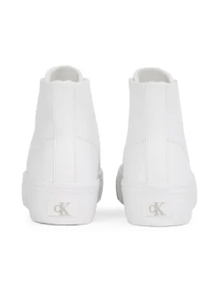 Calvin Klein Accessories naisten kengät, VULC FLATFORM MID MG LTH Valkoinen