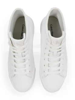 Calvin Klein Accessories naisten kengät, VULC FLATFORM MID MG LTH Valkoinen