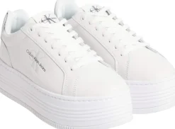 Calvin Klein Accessories Naisten Kengät, BOLD PLATF LOW LACE LTH Valkoinen