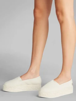 Calvin Klein Accessories naisten kengät, FLATFORM ESDPARILLE MG Luonnonvalkoinen
