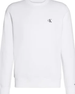 Calvin Klein Jeans Miesten Collegepaita CK ESSENTIAL REG Valkoinen