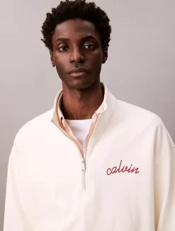Calvin Klein Jeans miesten college, PRMM TRRY CHN STCHH Valkoinen