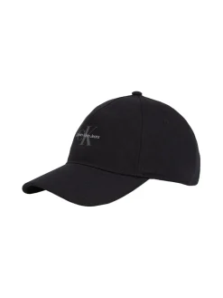 Calvin Klein Jeans miesten lippis, MONO LOGO 5 PANEL CAP Musta