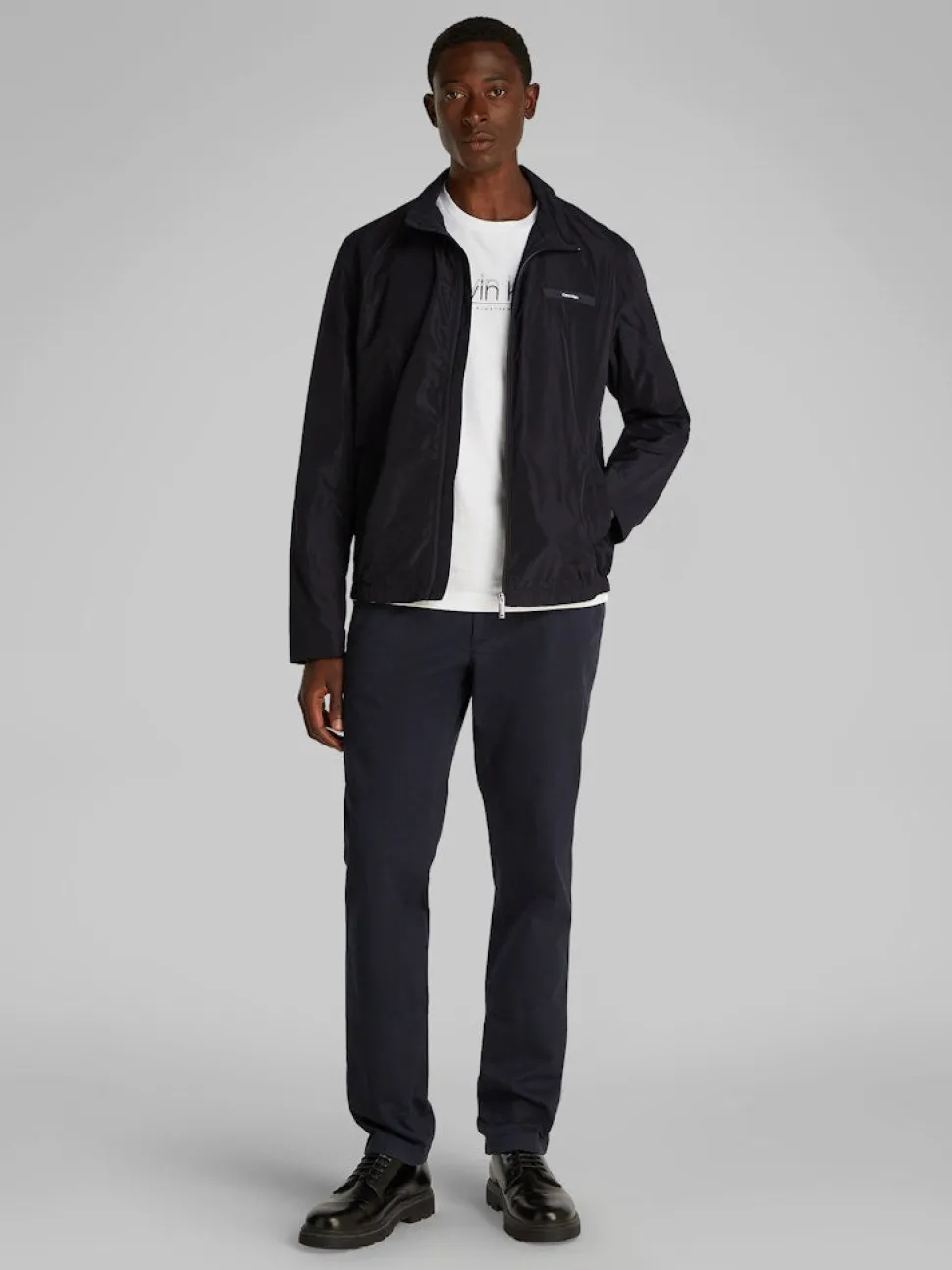 Calvin Klein Jeans miesten takki, ESSENTIAL NYLON BLOUSON Musta