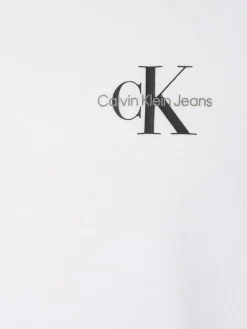 Calvin Klein Jeans Miesten T-paita MONOGRAM T-SHIRT Valkoinen
