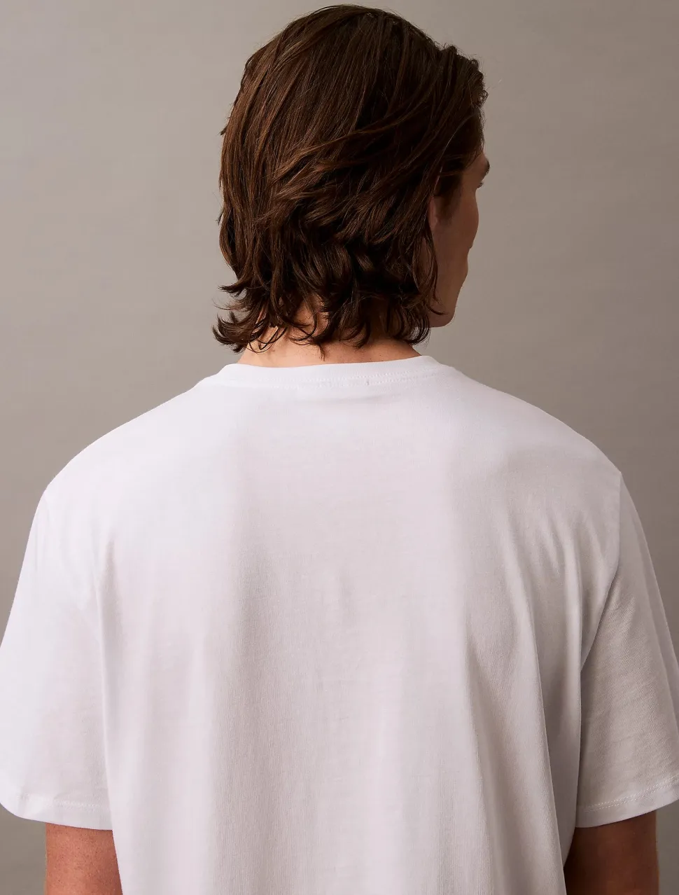 Calvin Klein Jeans miesten t-paita, SS HERO MONOLOGO TEE Valkoinen