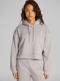 Calvin Klein Jeans naisten college, RAISED EMBROIDERY CK HOODIE Kitti
