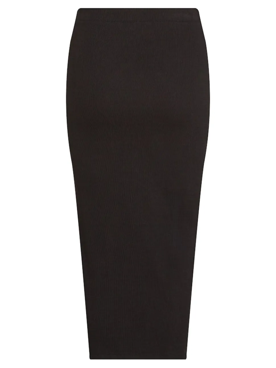 Calvin Klein Jeans naisten hame, WOVEN LABEL RIB SKIRT Musta