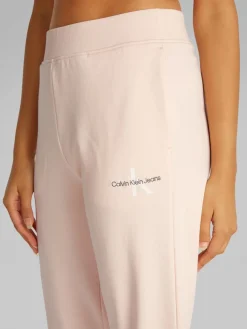 Calvin Klein Jeans naisten lenkkeilyhousut, MONOLOGO JOG PANT Vaaleanpunainen