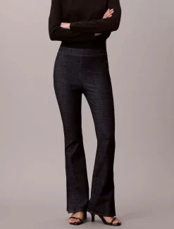 Calvin Klein Jeans naisten leggingsit PULL ON LEGGING CK CLASS, tummansininen