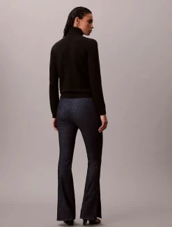 Calvin Klein Jeans naisten leggingsit PULL ON LEGGING CK CLASS, tummansininen