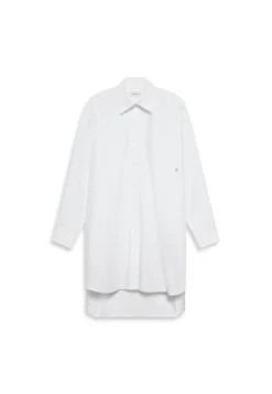 Calvin Klein Jeans naisten paitamekko, COTTON OVERSIZED MINI SHIRTDRESS Valkoinen