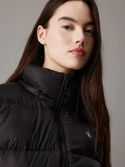 Calvin Klein Jeans Naisten Untuvatakki, DOWN SHORT PUFFER Musta