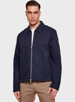 Calvin Klein Menswear miesten takki LS Corron Dobby Blouson Jacket, tummansininen