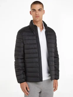 Calvin Klein Menswear Miesten Untuvatakki, RECYCLED SIDE LOGO JACKET NOS Musta