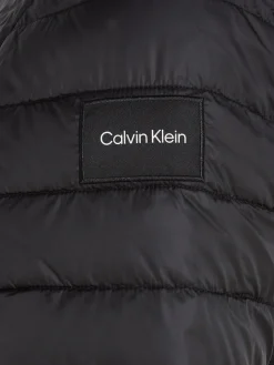 Calvin Klein Menswear Miesten Untuvatakki, RECYCLED SIDE LOGO JACKET NOS Musta