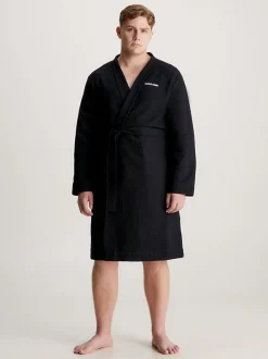 Calvin Klein Miesten Kylpytakki, ROBE Musta
