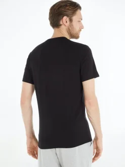 Calvin Klein Miesten T-paita, 2P SS CREW T-SHIRT NOS Musta