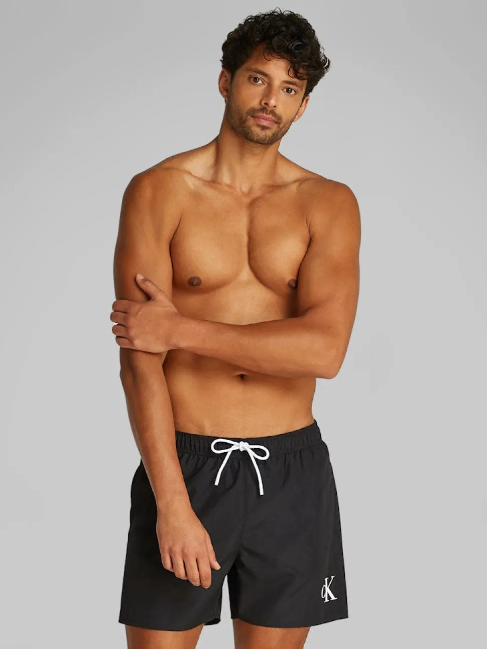 Calvin Klein miesten uimashortsit, MEDIUM DRAWSTRING Musta