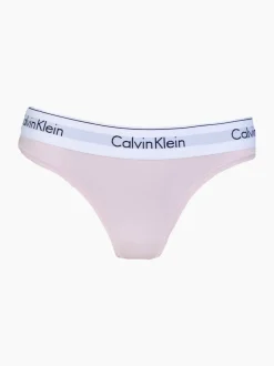 Calvin Klein Naisten Alushousut, Thong Vaaleanpunainen