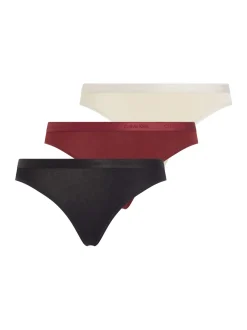 Calvin Klein Naisten Alushousut, K-CK BIKINI 3PK Monivärinen Kuosi