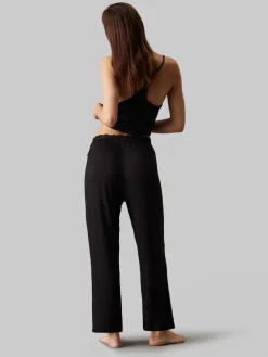 Calvin Klein Naisten Pyjamahousut, CK PANT MODAL Musta