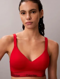 Calvin Klein naisten rintaliivit Lift Bralette, punainen