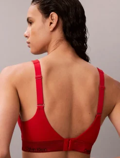 Calvin Klein naisten rintaliivit Lift Bralette, punainen