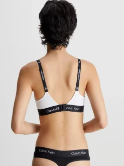 Calvin Klein Naisten Rintaliivit, CK LGHT LINED BRALETTE Valkoinen