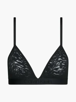 Calvin Klein rintaliivit, CK UNLINED TRIANGLE Musta