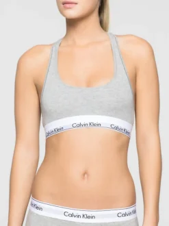 Calvin Klein Toppi, Bralette Vaaleanharmaa